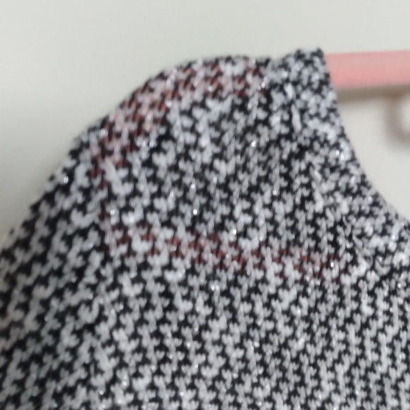 INC International Concepts Gray Marled Metallic Sweatshirt Size XL New with Tags - Picture 3 of 8